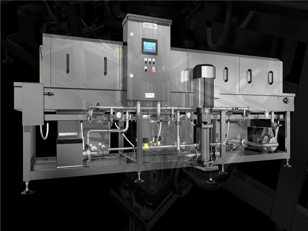 供應(yīng)，周轉(zhuǎn)筐清洗機(jī)，塑料筐洗箱機(jī)，自動(dòng)不銹鋼洗箱機(jī)設(shè)備，商家直銷(xiāo)，洗筐機(jī)