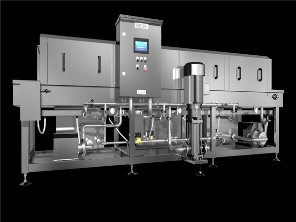 果蔬自動(dòng)洗筐機(jī)，洗箱機(jī)，全自動(dòng)洗筐機(jī)，托盤清洗機(jī)