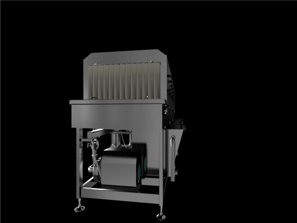 專業制造周轉箱清洗機，筐子去污機，食品筐清洗設備高速洗箱機