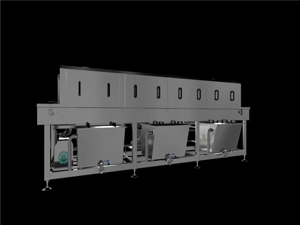 周轉(zhuǎn)筐清洗機(jī)，筐箱滅菌清洗，周轉(zhuǎn)筐清洗500~800只，小時(shí)