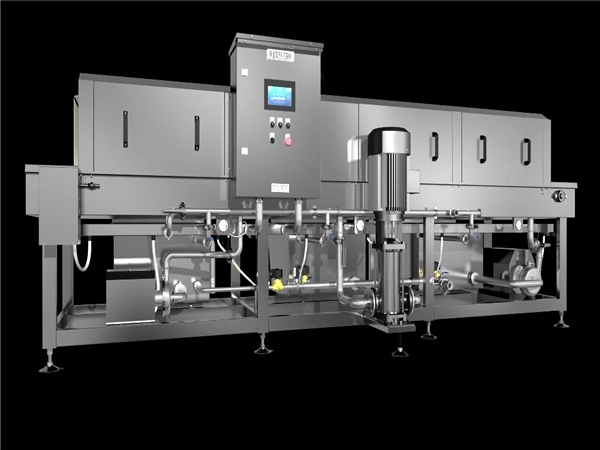 周轉容器清洗機，適用于食品周轉容器清洗滅菌，-環速