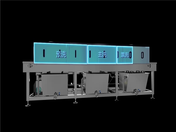 肉類周轉筐清洗機選擇環速，質量保證