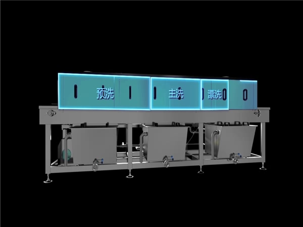 肉類周轉筐清洗機選擇環速，質量保證