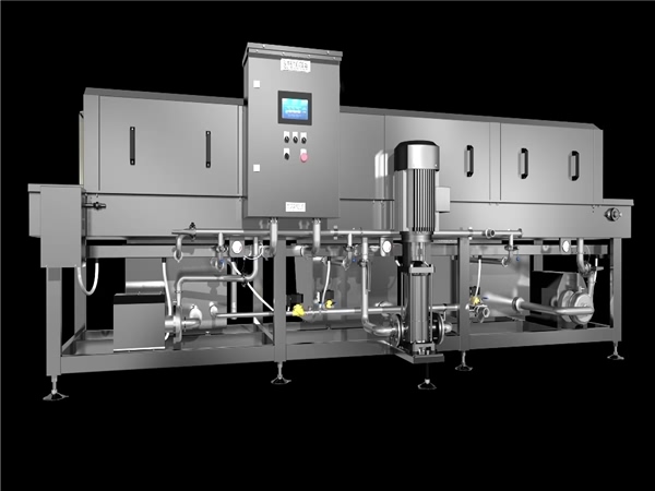 自動洗箱機，消毒洗箱機，周轉筐清洗機