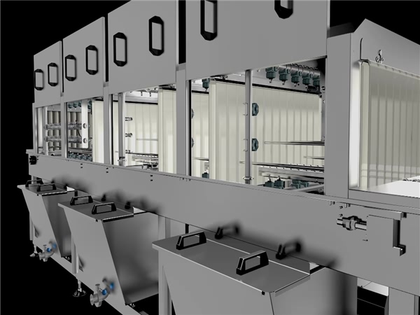 食品箱清洗機(jī)，托盤清洗機(jī)，食品托盤清洗機(jī)