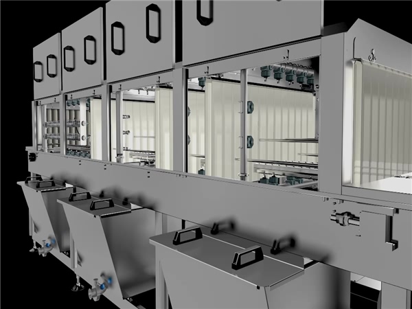 食品箱清洗機(jī)，托盤清洗機(jī)，食品托盤清洗機(jī)