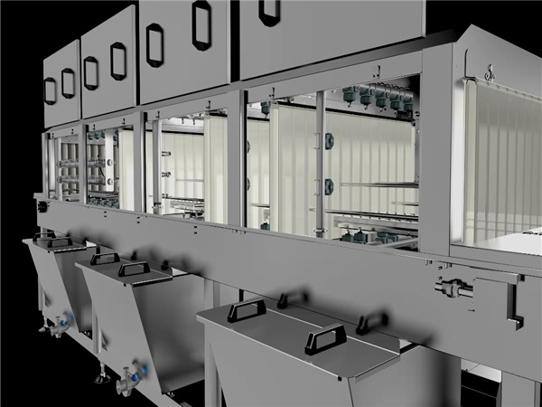 噴淋洗筐機，周轉筐清洗機，洗箱機價格