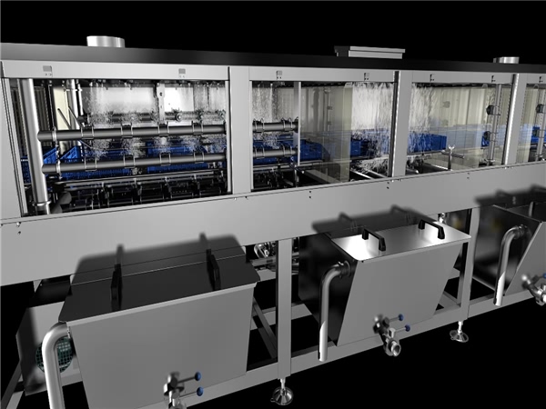食品周轉(zhuǎn)筐清洗機批發(fā)_型號_廠家_價格，報價