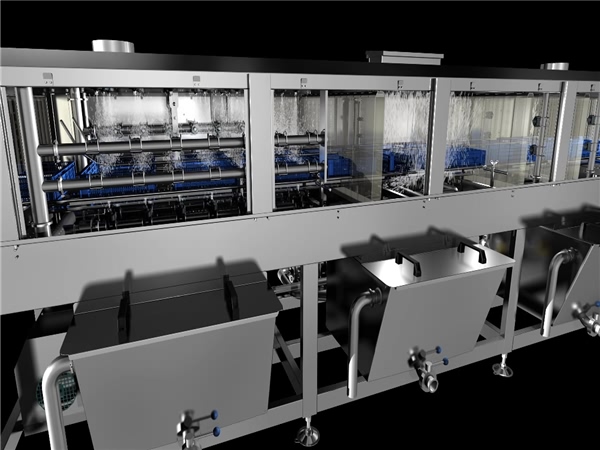 食品筐清洗機_食品筐清洗機，盤子清洗機，周轉箱，全自動洗筐機