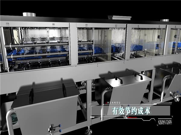 廠家供應(yīng)新一代周轉(zhuǎn)箱清洗機(jī)，塑料筐，托盤(pán)清洗，洗筐機(jī)設(shè)備