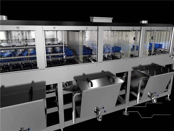 周轉(zhuǎn)箱清洗機(jī)，冷凍盤清洗機(jī)，廠家直銷