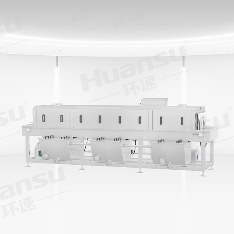 塑料筐清洗機設備 價格 環速滅菌洗箱機 致力于食品安全