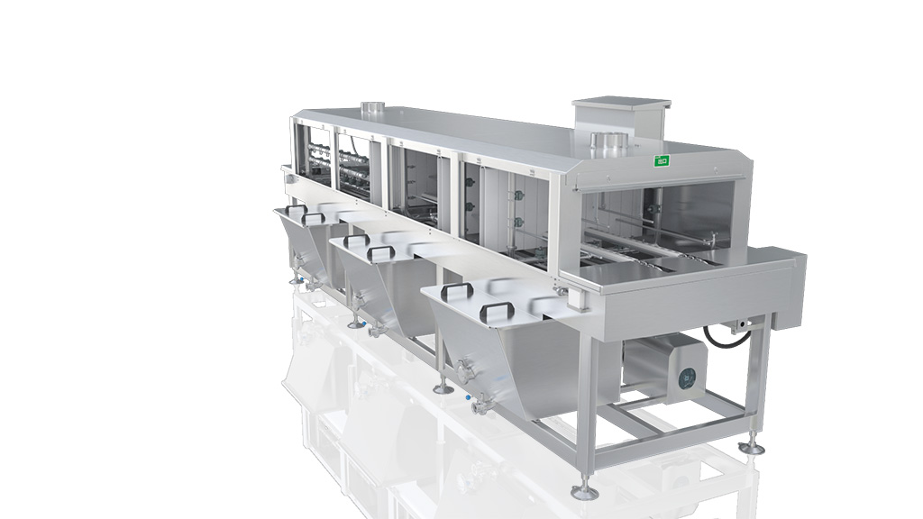 肉類洗筐機(jī) 除油除塵全自動(dòng)清洗
