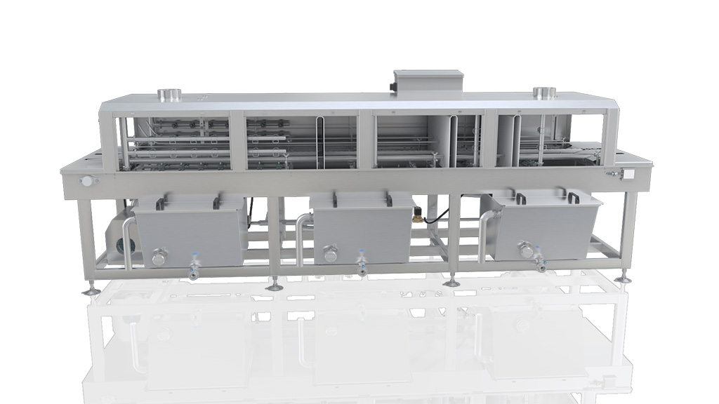 小型洗筐機(jī) 連續(xù)操作清洗